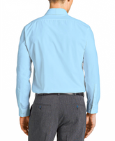 Sky Blue Modern Fit Dress Shirt